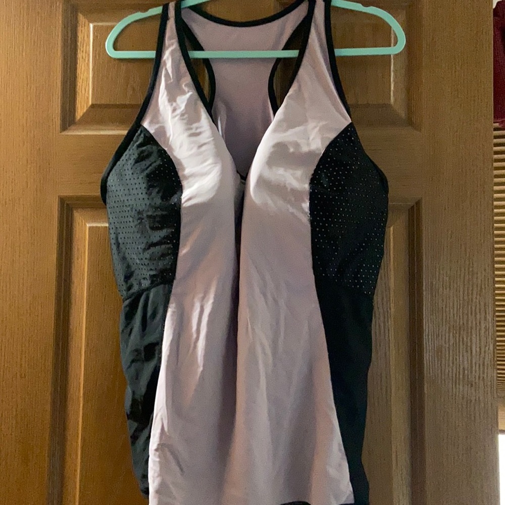 Racer back swim tankini top